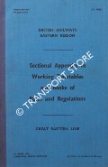 Book cover of Sectional Appendix to Working Timetables and books of Rules and Regulations - Great Eastern Line - April 1964 by British Railways (Eastern Region)